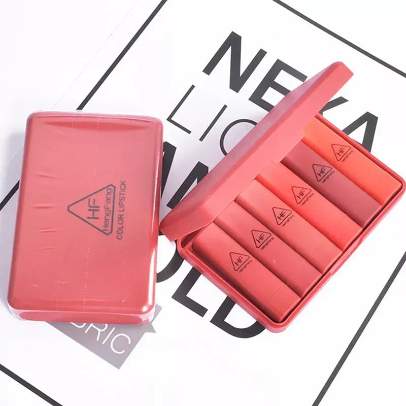 Matte lipstick 6 pcs