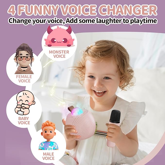Mini Karaoke RGB Speaker