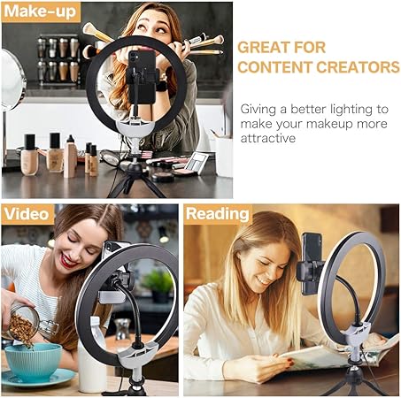 Tripod Kit With Ring Led Light
