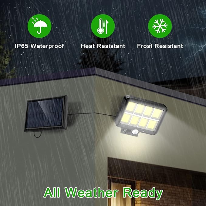 Solar COB Motion Sensor Light