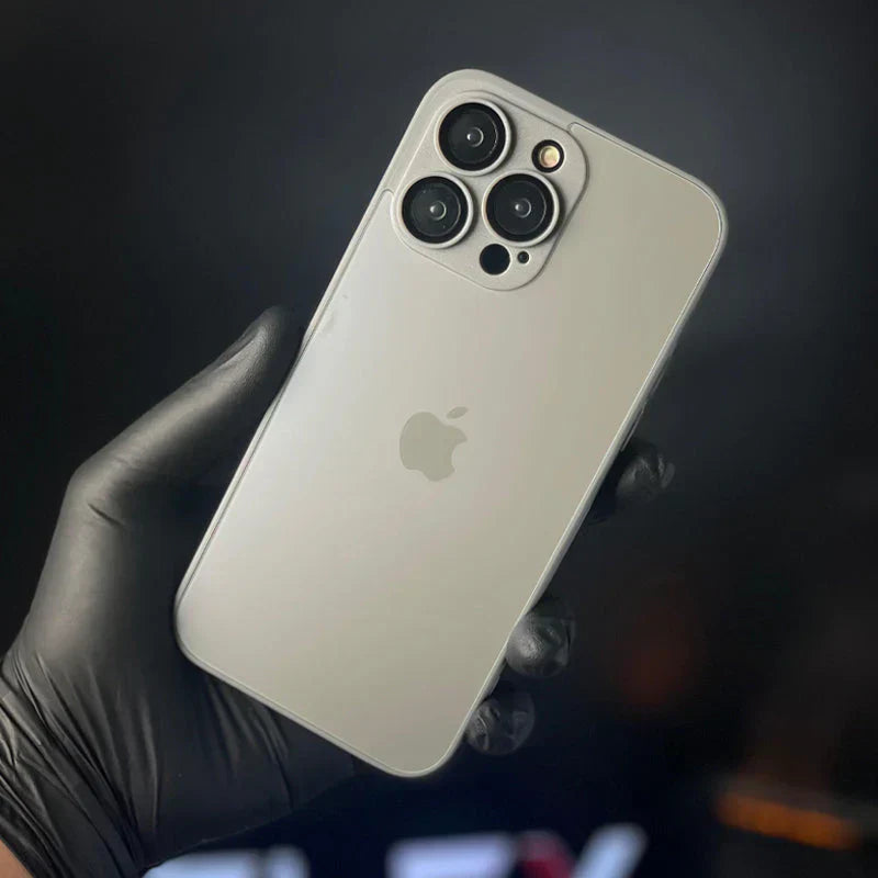 Titanium AG glass Case